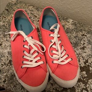SeaVees Women's Bright Coral Sneakers